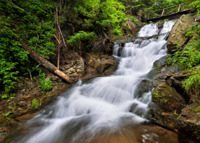 Hidden Waterscape: The Brook Walk & Seven Waterfalls of Castle in the Clouds